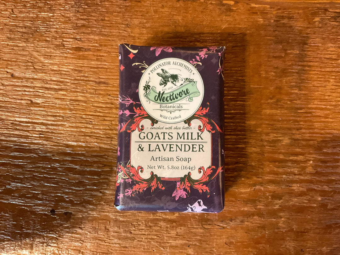 Nectivore Goats Milk & Lavender Bar Soap