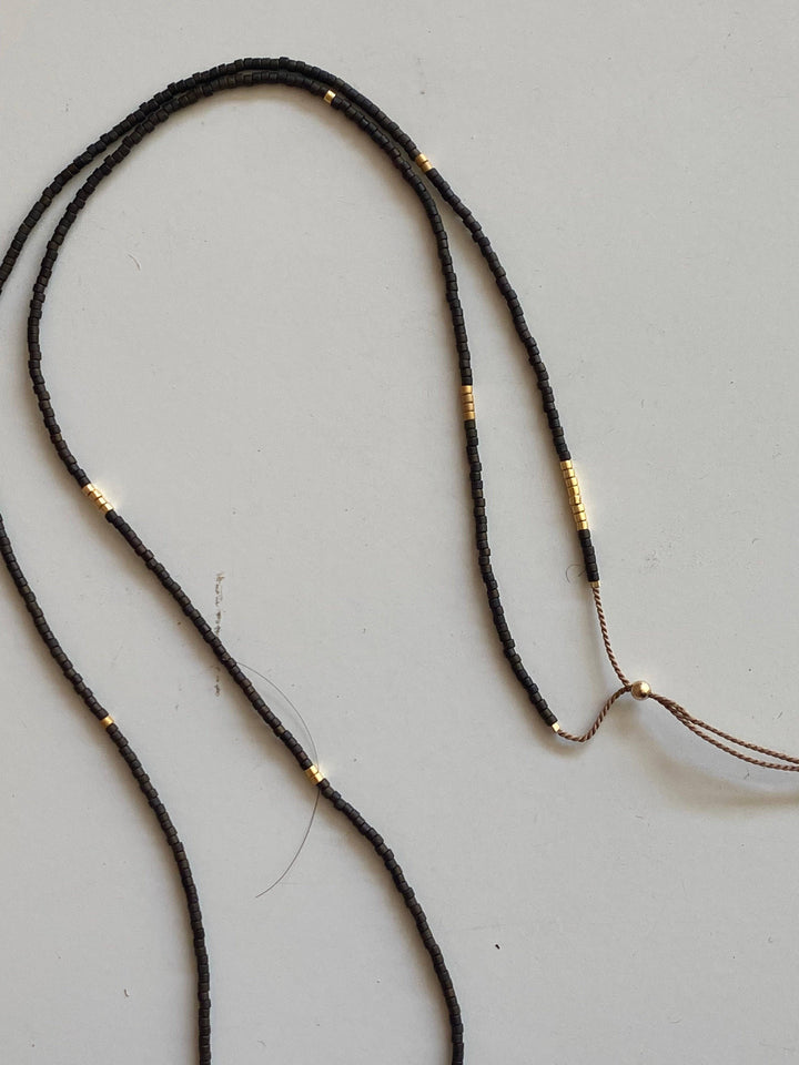 YEWŌ Collective - Sintha Silk Bead Wrap (Necklace / Bracelet)