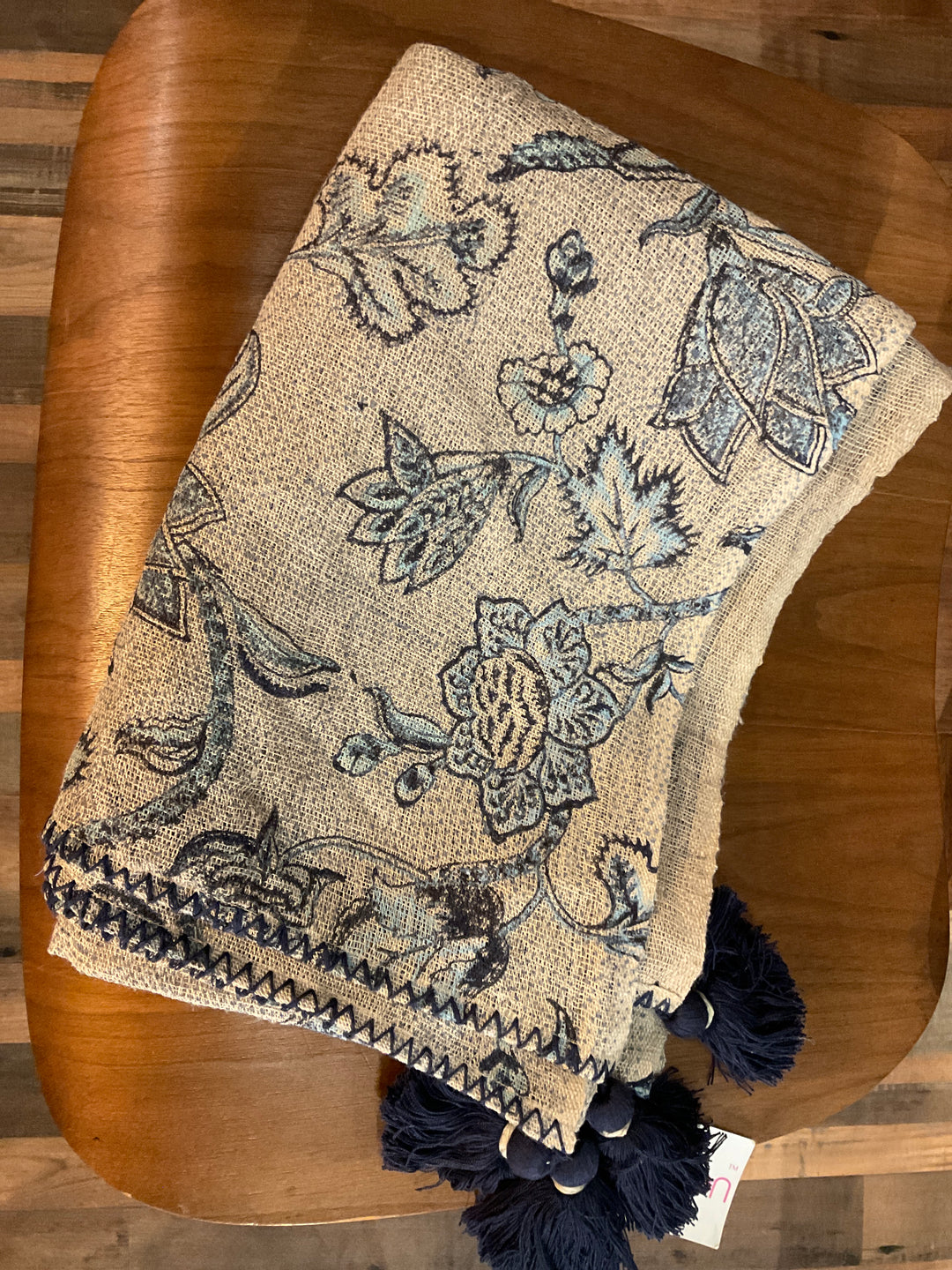 Wooven hemp throw