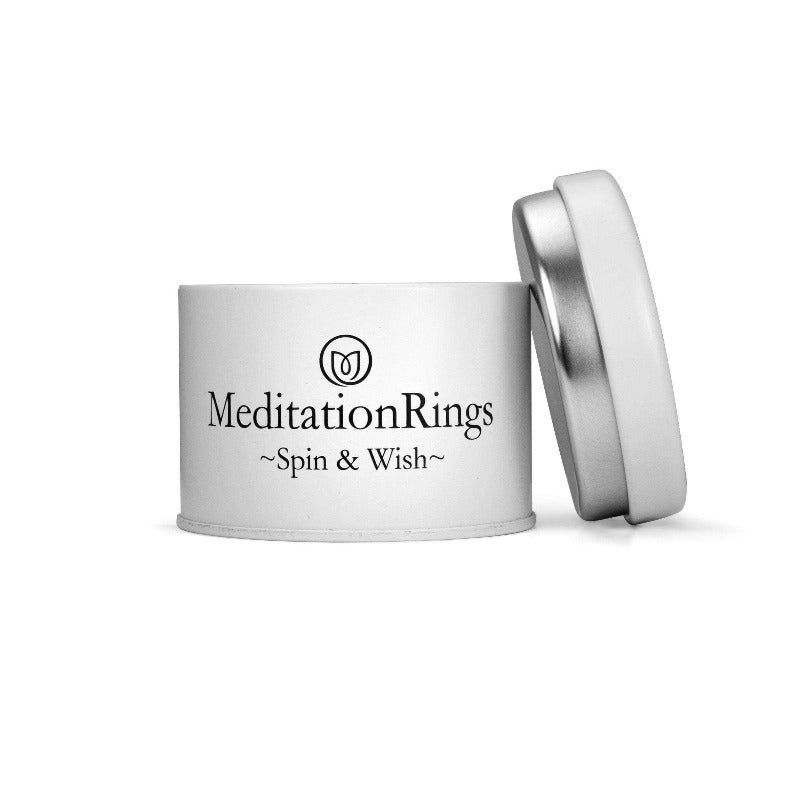 Meditation Spinning Rings | Azure Opal Ring