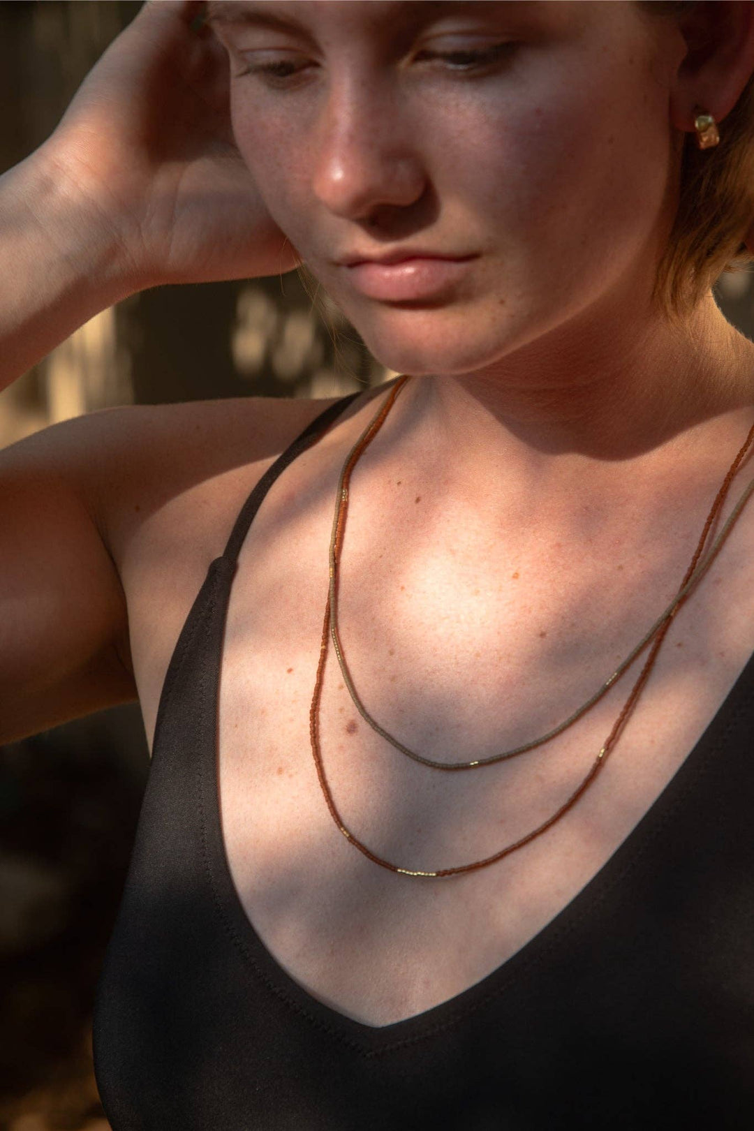 YEWŌ Collective - Sintha Silk Bead Wrap (Necklace / Bracelet)