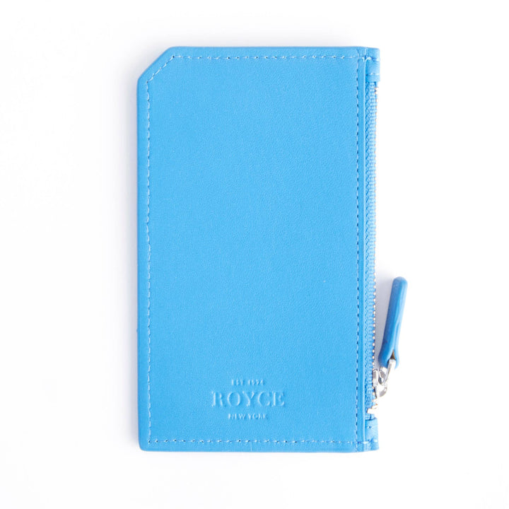 ROYCE New York - Zippered Credit Card Case