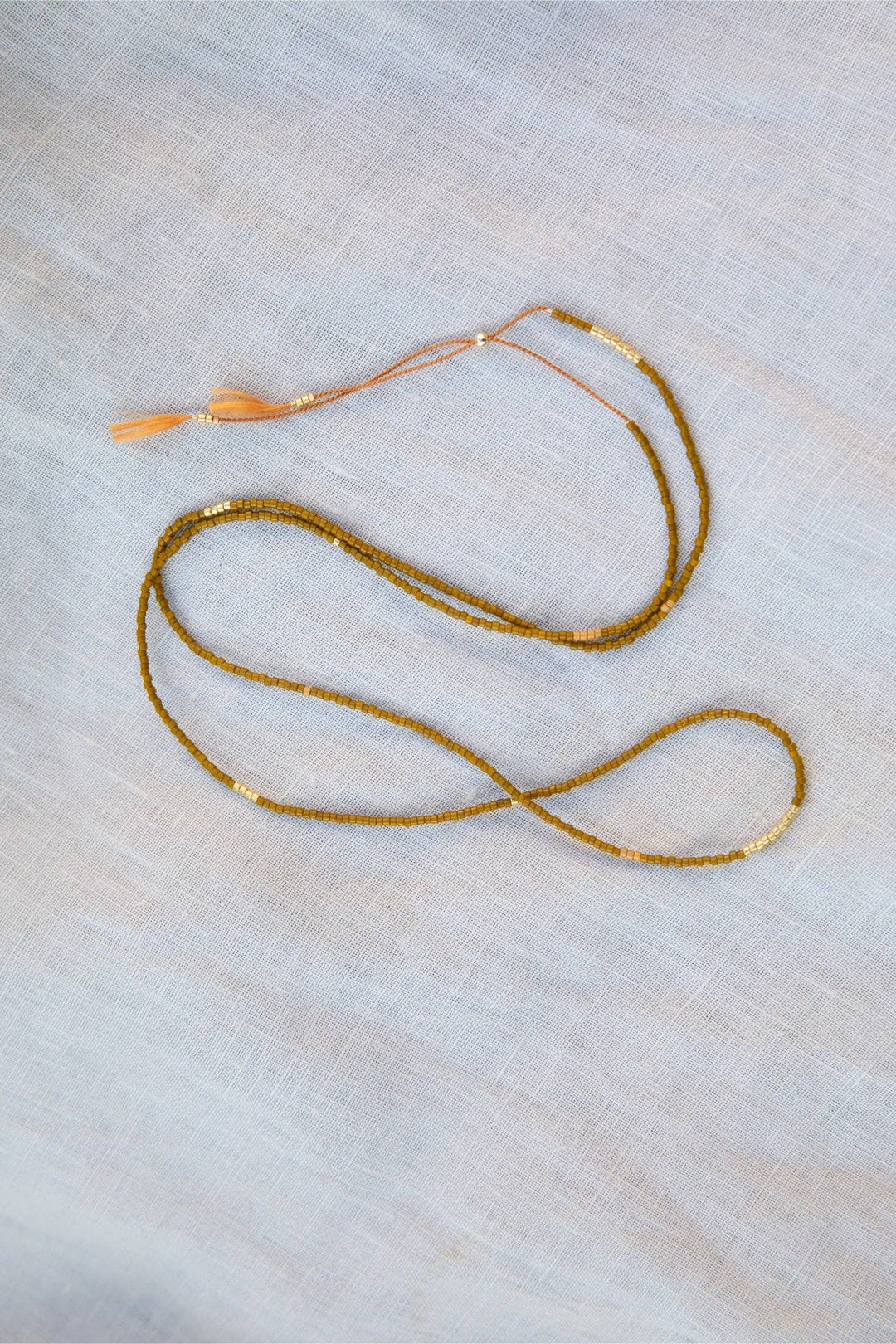 YEWŌ Collective - Sintha Silk Bead Wrap (Necklace / Bracelet)