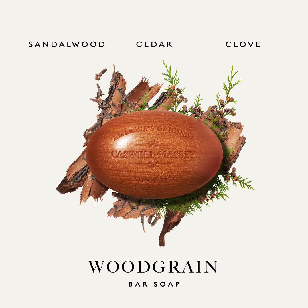 Caswell  Massey Woodgrain soap bar