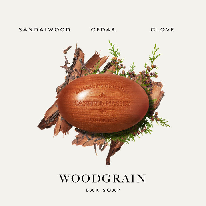 Caswell  Massey Woodgrain soap bar