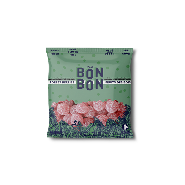 La boîte à bonbons - Vegan Forest Berries - Gummy Candies