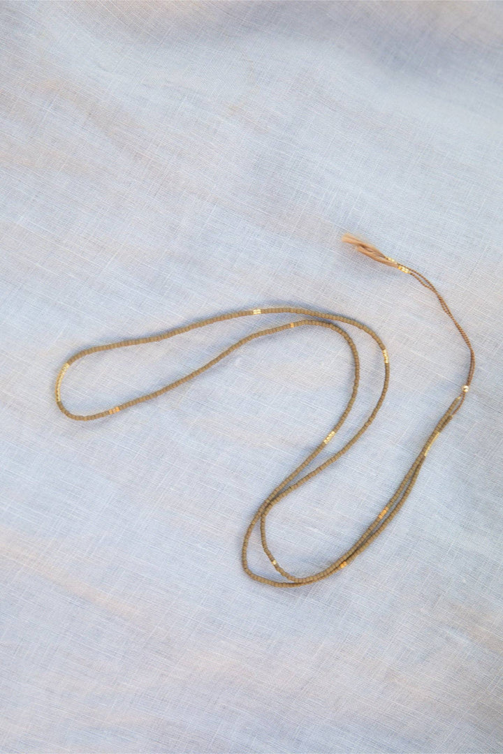 YEWŌ Collective - Sintha Silk Bead Wrap (Necklace / Bracelet)