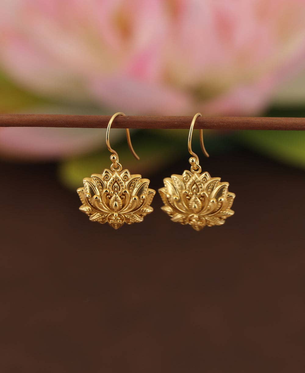 Culture Spot - Blooming Lotus Earrings