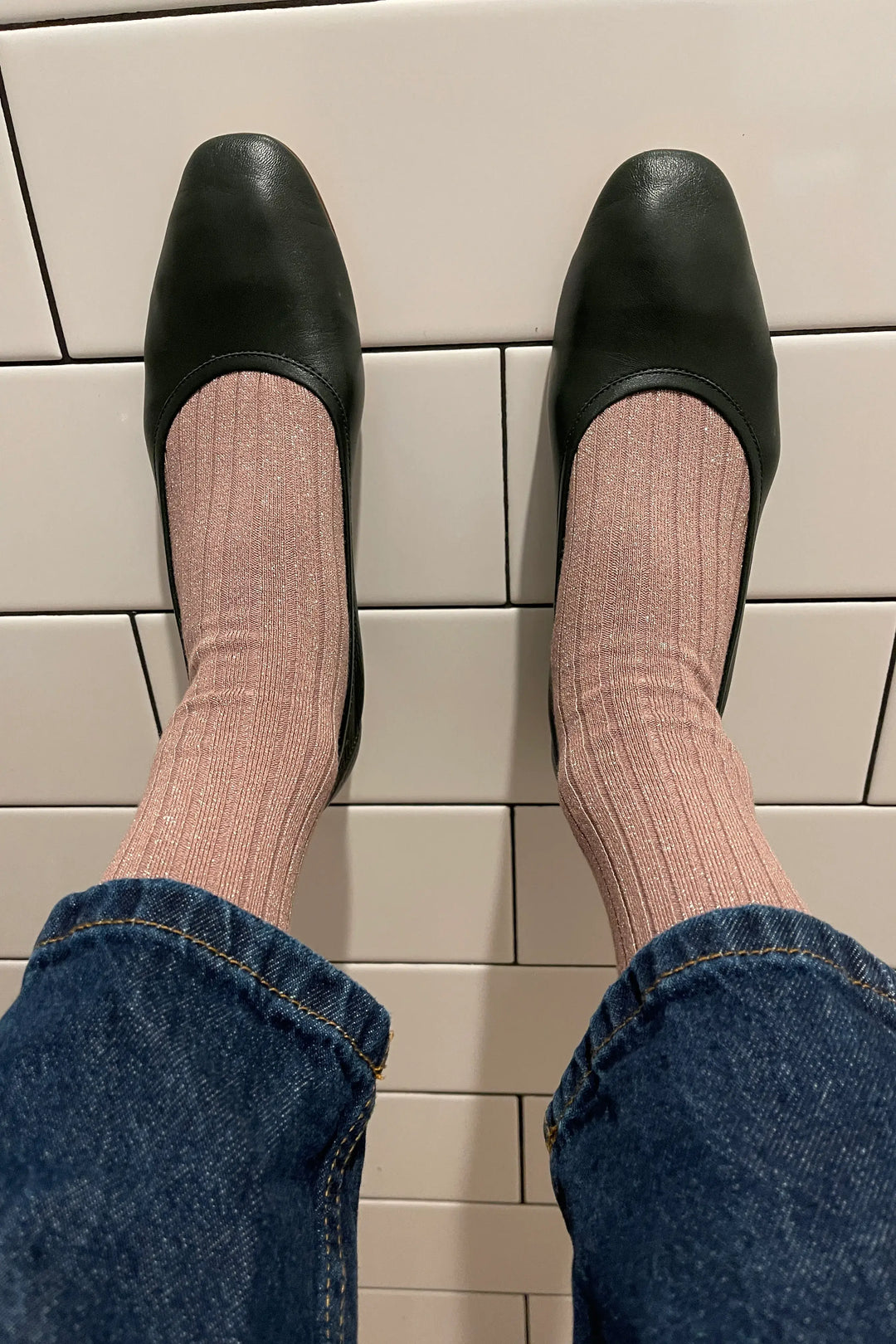 Le Bon Shoppe - Her Socks - Modal Lurex