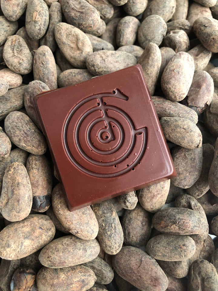 The Good Chocolate - Salted Almonds Chocolate Square / 0.4 oz