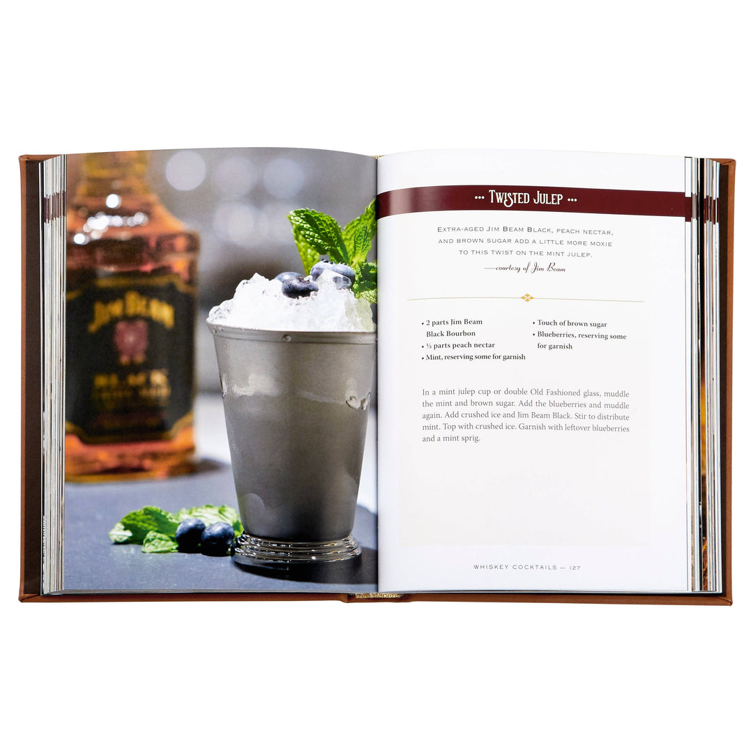 Graphic Image Inc. - Whiskey Cocktails Leatherbound Book