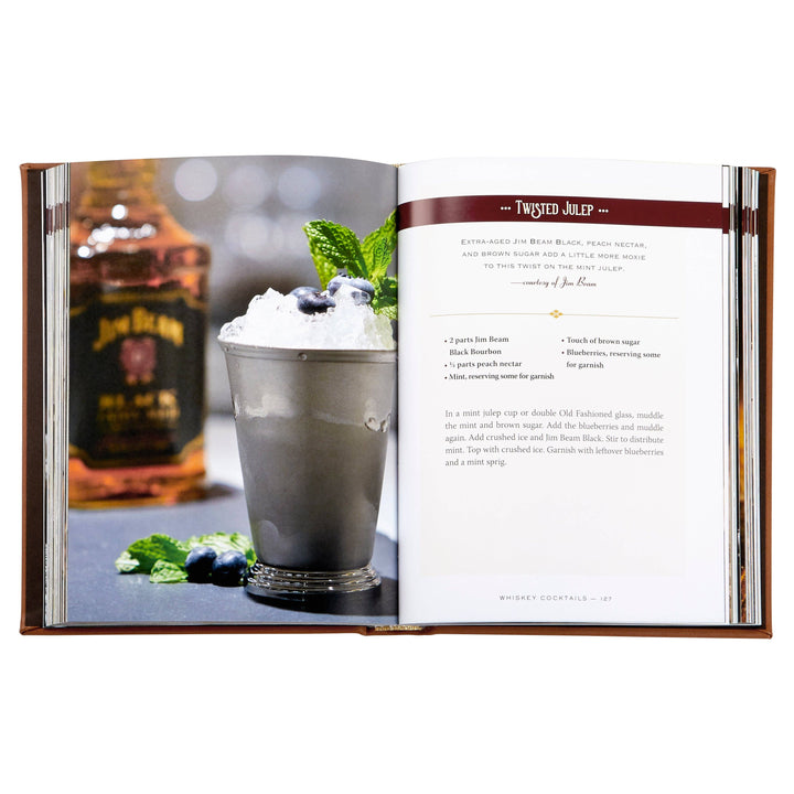 Graphic Image Inc. - Whiskey Cocktails Leatherbound Book