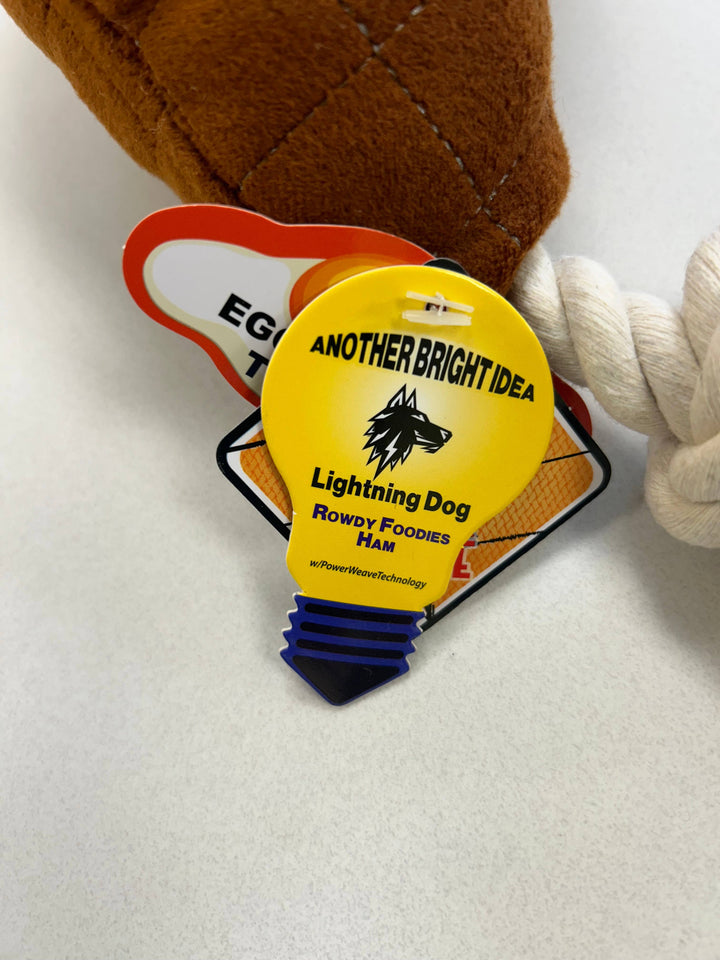 Lightning Dog - Rowdy Foodie - Ham W/Fried Egg Squeaker