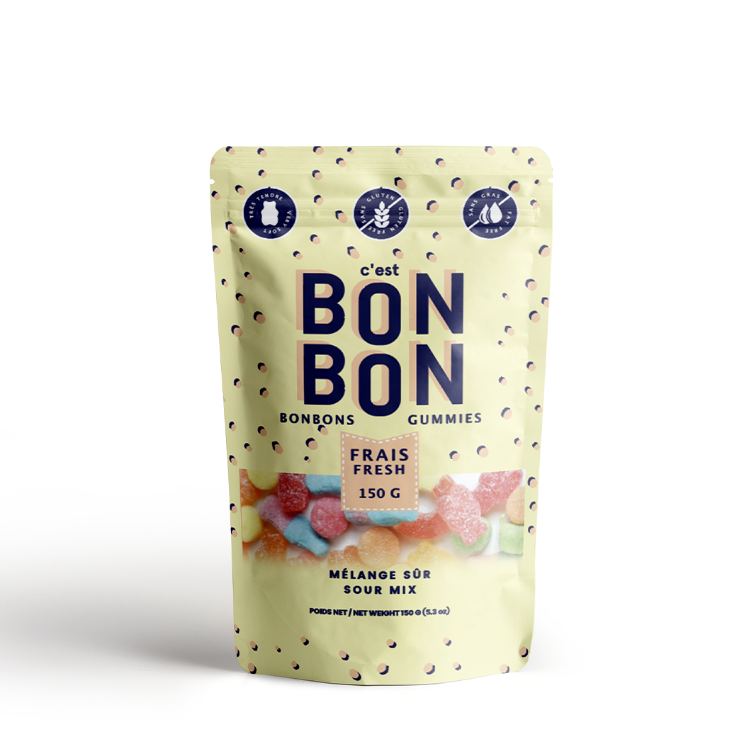 La boîte à bonbons - Sour Mix - Gummy Candies