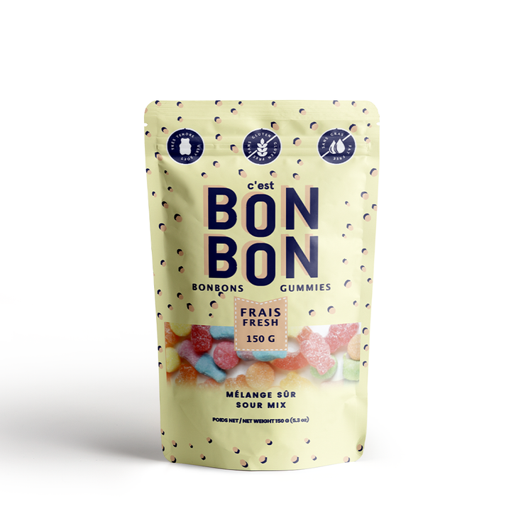 La boîte à bonbons - Sour Mix - Gummy Candies