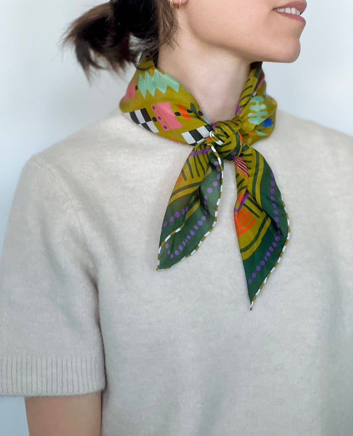 Mur by Ayca - Life of Shapes Bandana
