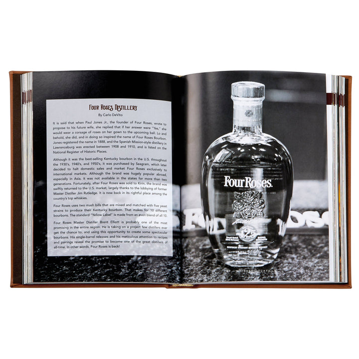 Graphic Image Inc. - Whiskey Cocktails Leatherbound Book