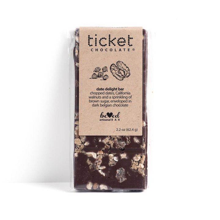 Ticket Chocolate - Artisan Chocolate Bars - Beloved Bars - Chocolate Candy Gift