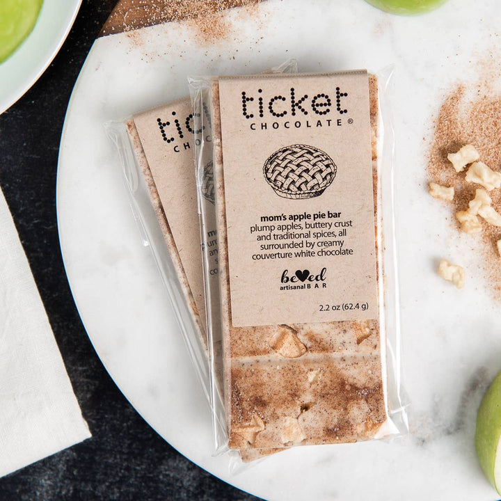 Ticket Chocolate - Artisan Chocolate Bars - Beloved Bars - Chocolate Candy Gift