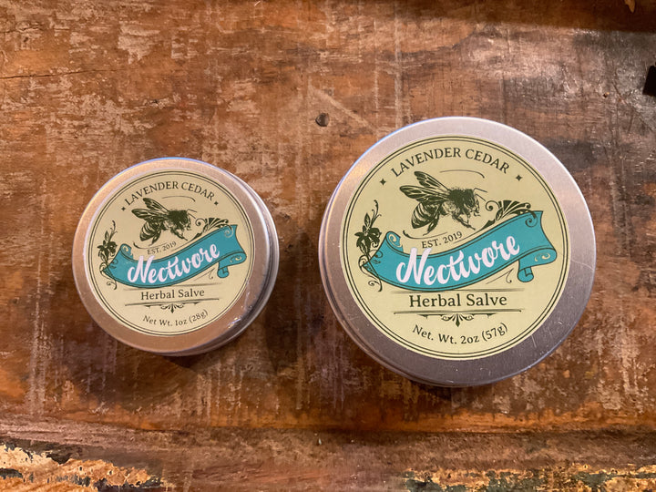 Nectivore Herbal Salve - Lavender Cedar - 1oz