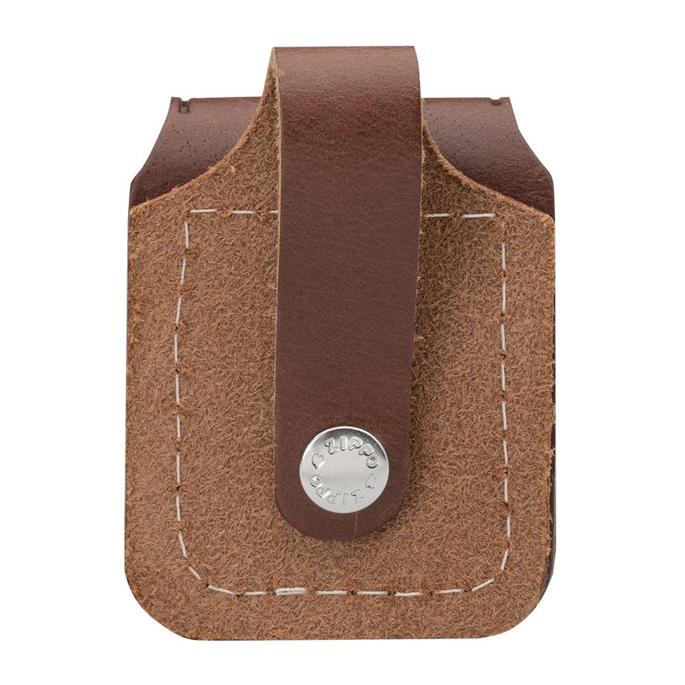 Zippo Lighters | Brown Lighter Pouch w/Loop