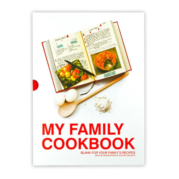 My Family Cookbook" - Blank Cookbook for Family Recipes