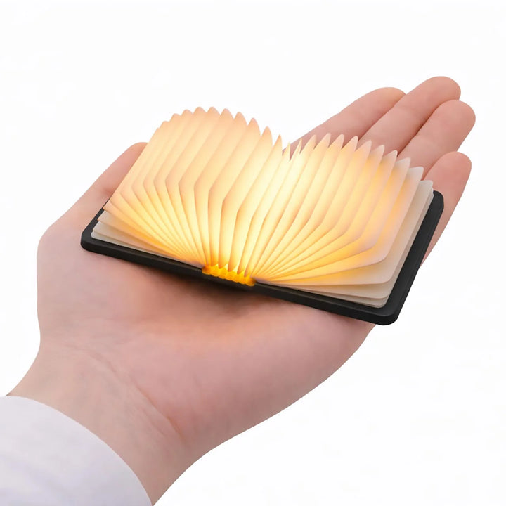 Super Mini Smart Book Light - Walnut