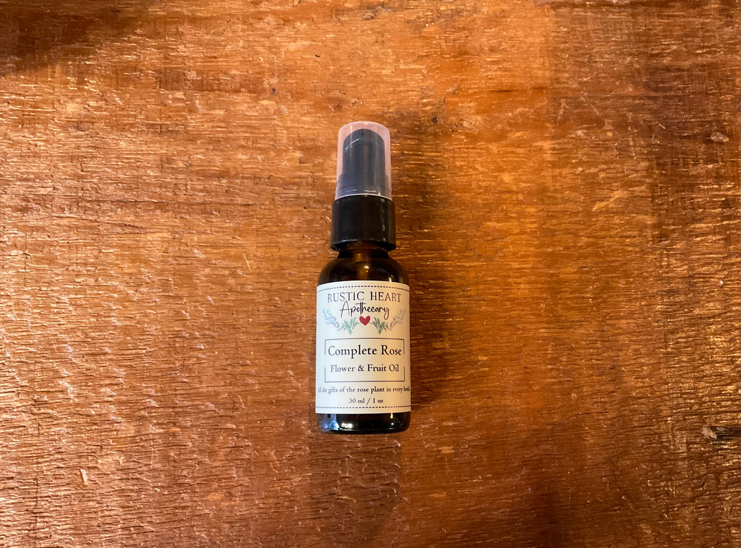 Rustic Heart Apothecary Complete Rose Flower & Fruit Oil