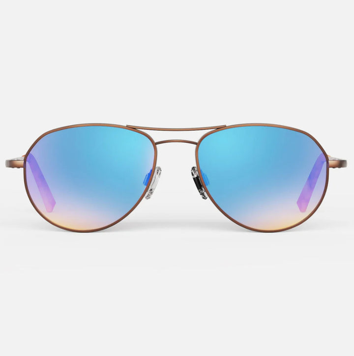 Randolph Thaden Sunglasses | 22k Satin Chocolate Gold & Northern Lights (TN002)