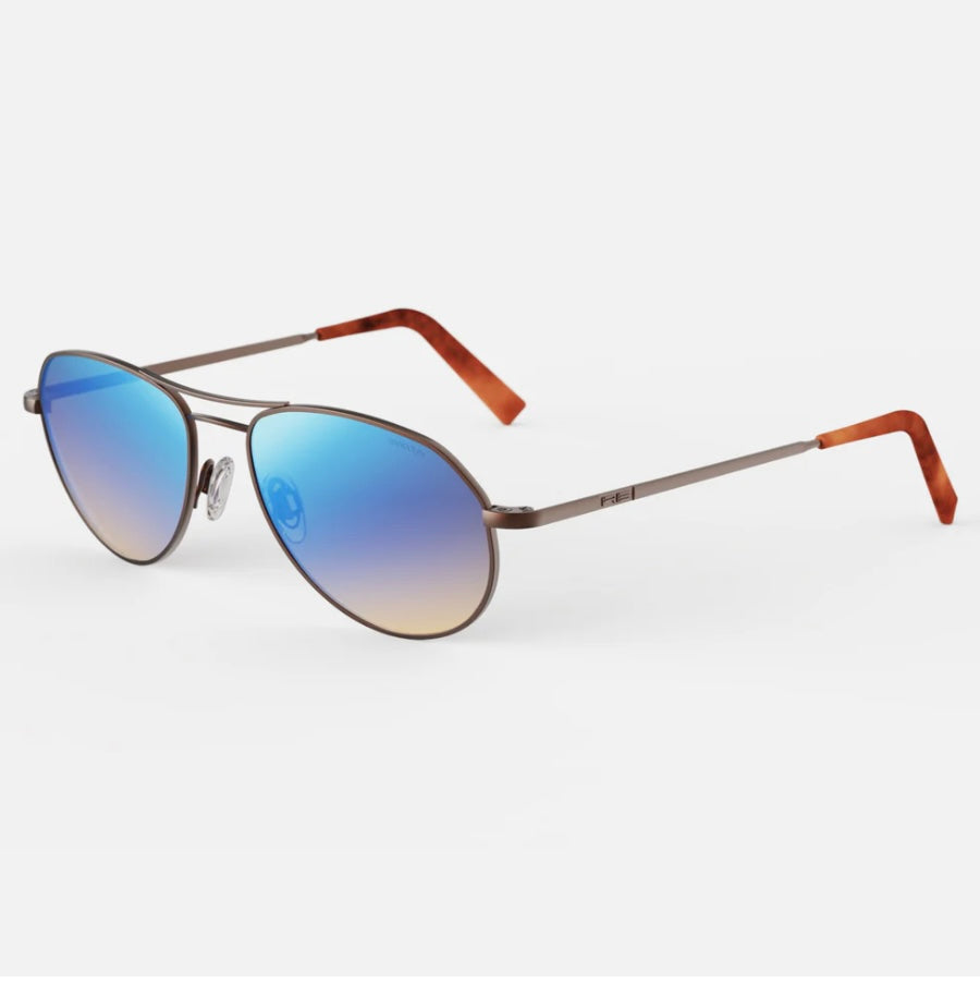 Randolph Thaden Sunglasses | 22k Satin Chocolate Gold & Northern Lights (TN002)