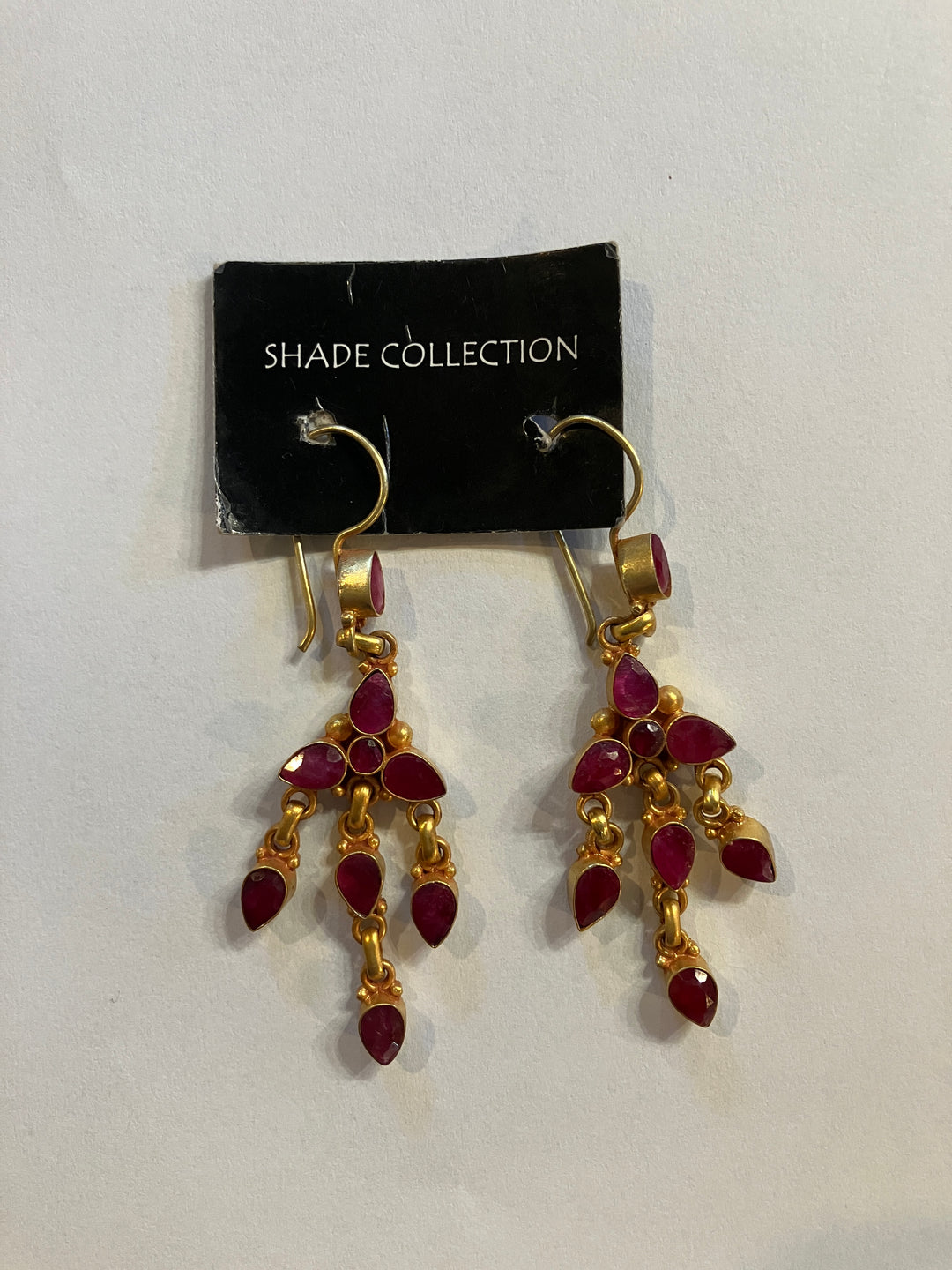 Nepali Ruby Earrings