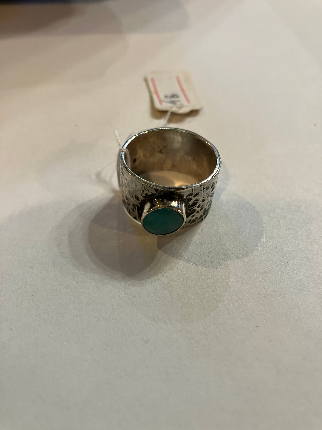 Nepali Sterling Silver Stone Ring