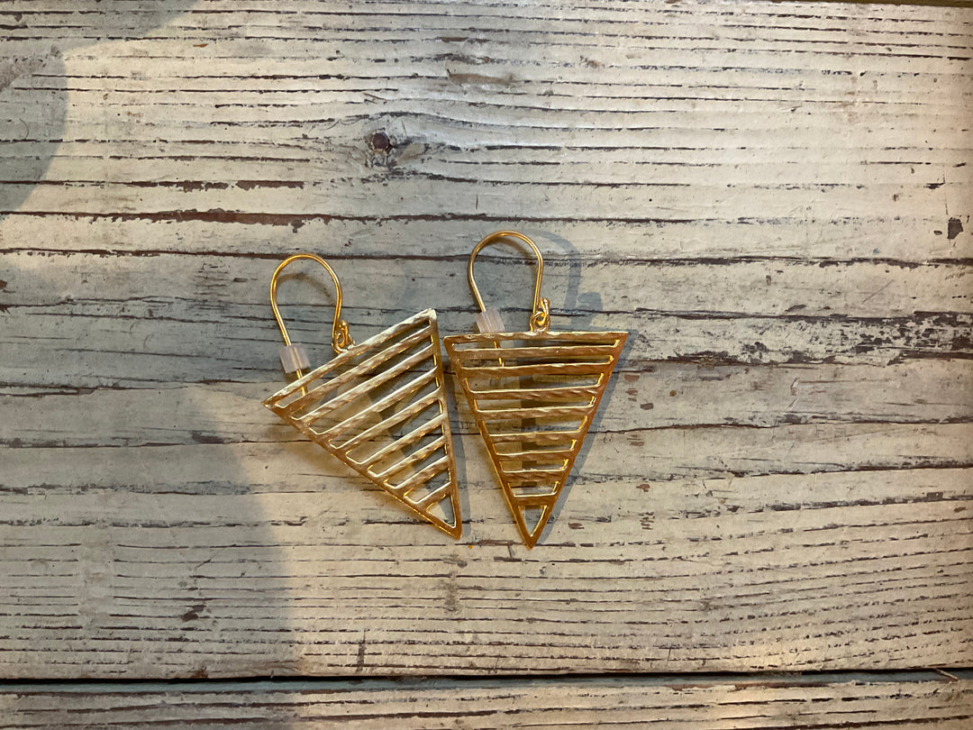 Satya Triangle Drop Hoops