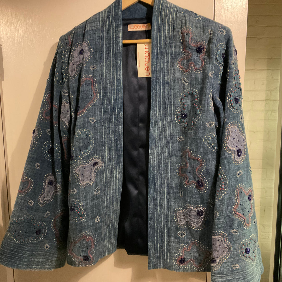 Wooven Hand Embroidered Blazer