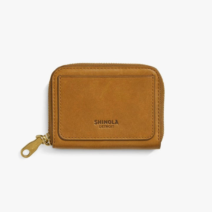 Shinola Pocket Small Zip Around Wallet