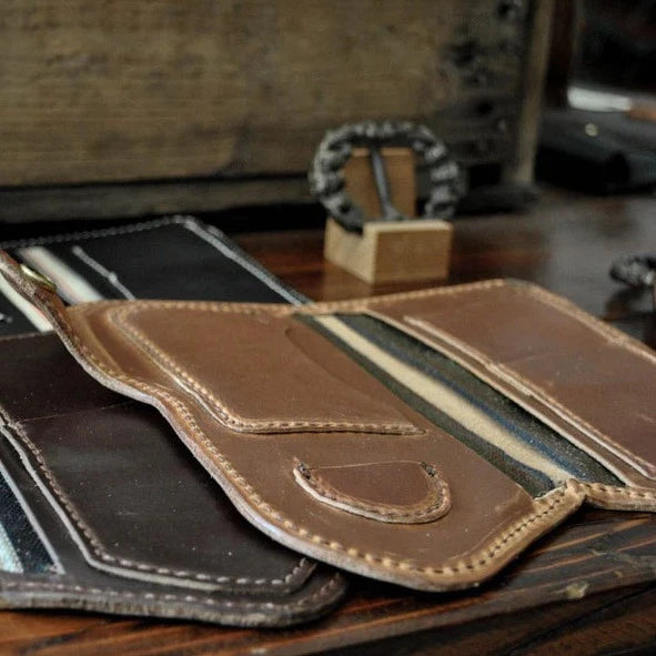Sturdy Brothers Horween Leather Jean Snap Wallet