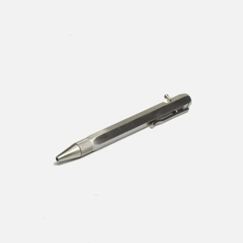 Curated Basics Steel EDC Retractable Pen | Type 2