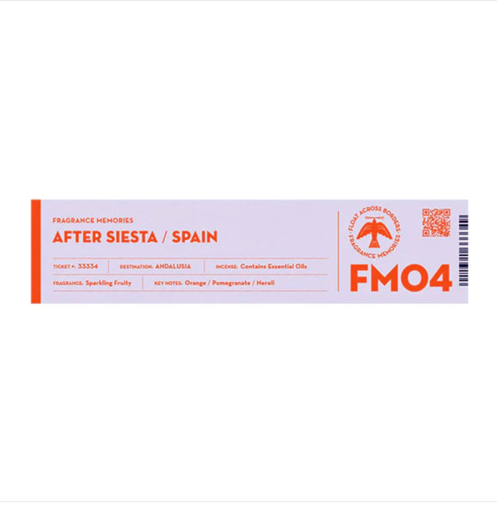 Nippon Kodo FM04 After Siesta/Spain | Fragrance Memories