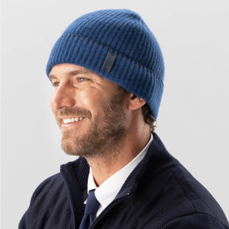 Nomad 1942 Unisex Cashmere Hat - Ocean Blue