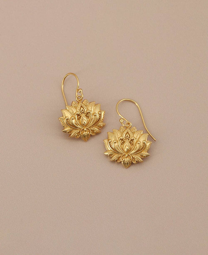 Culture Spot - Blooming Lotus Earrings