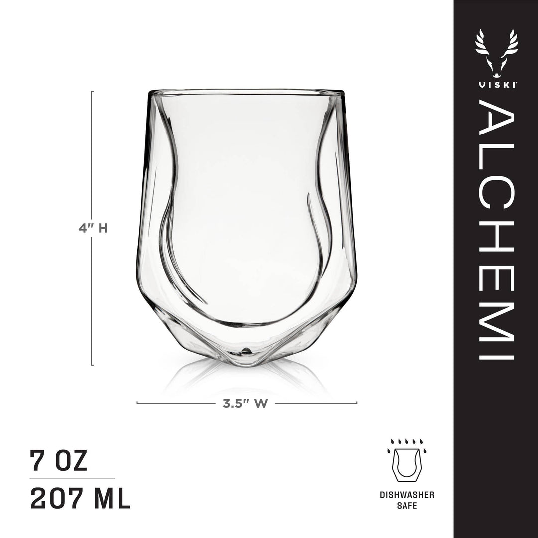 Viski - Alchemi Double Walled Whiskey Tasting Glass