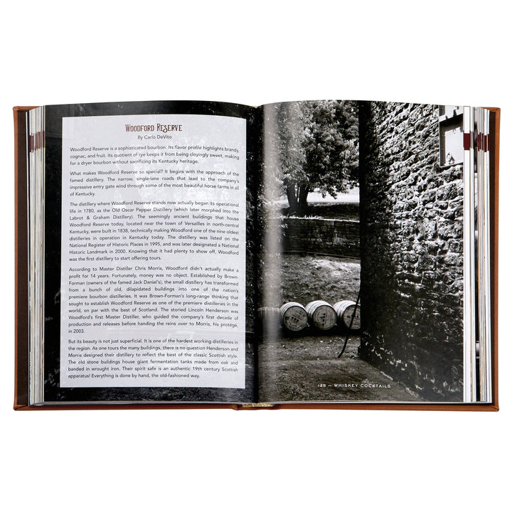 Graphic Image Inc. - Whiskey Cocktails Leatherbound Book