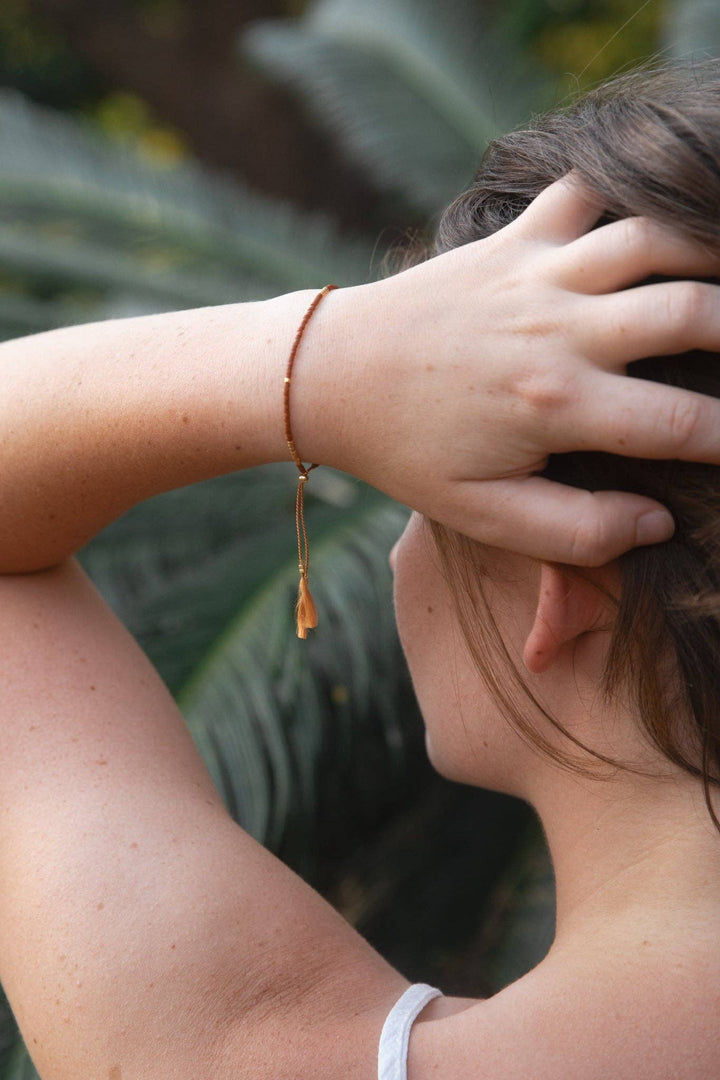 YEWŌ Collective - Sintha Silk Bead Bracelet