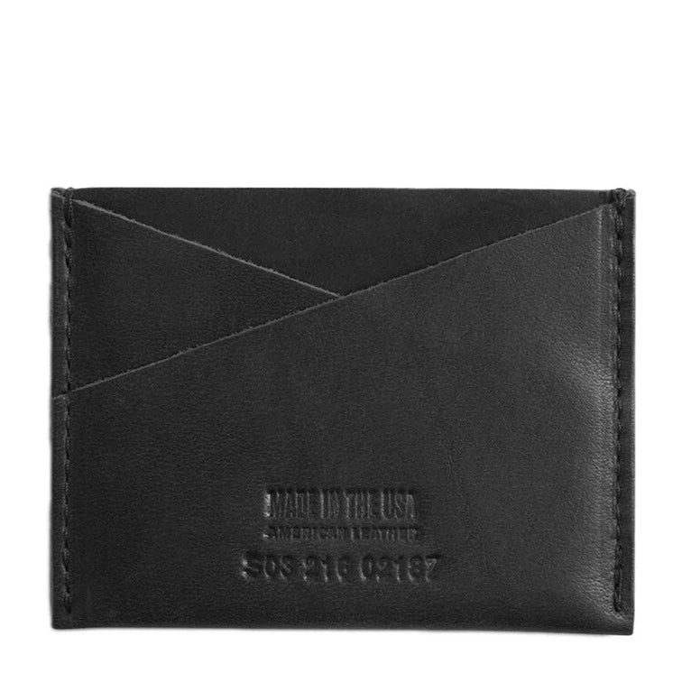 Shinola Heritage Utility Card Case (Black)