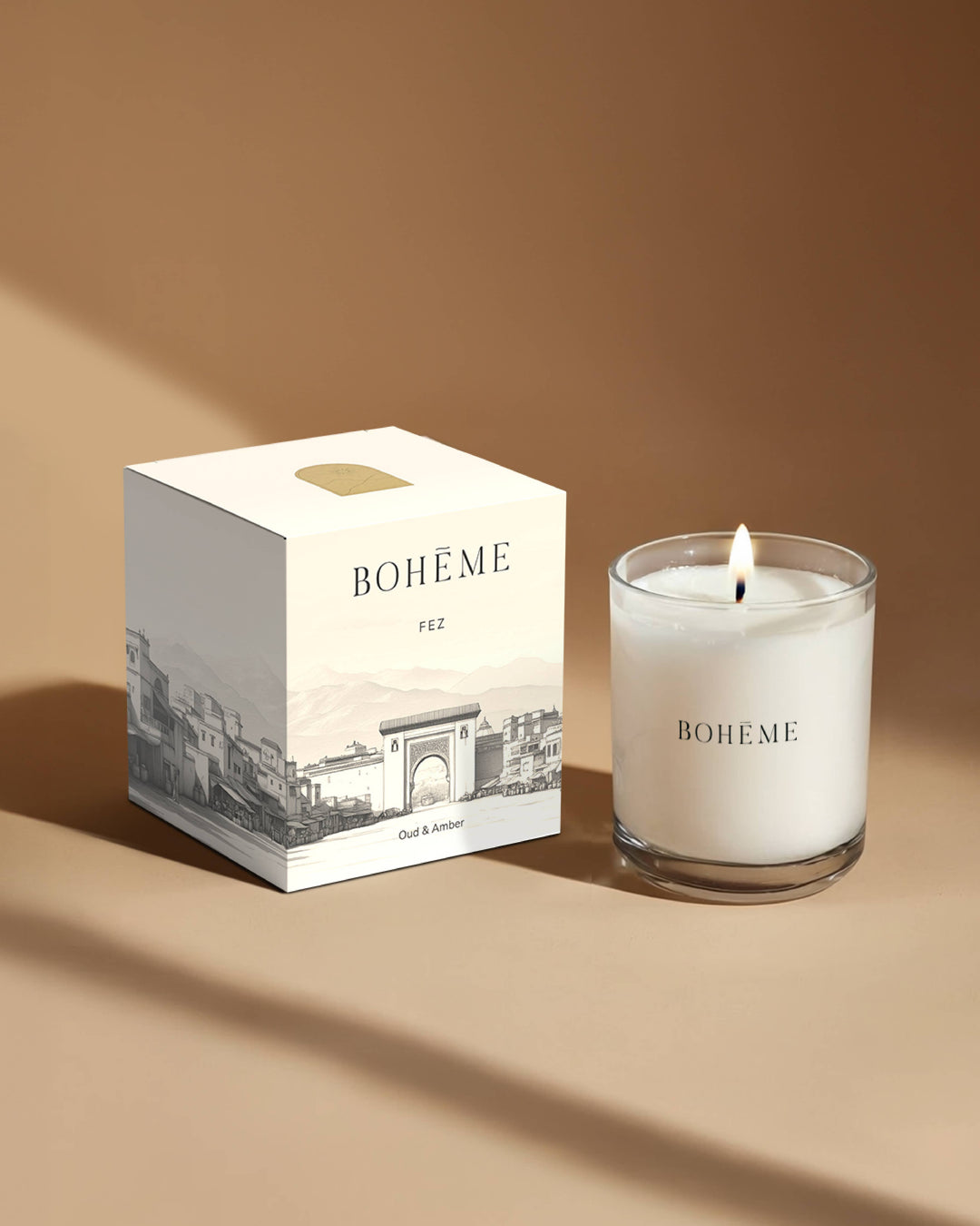 Boheme Fragrances - Fez Candle Wholesale – Oud, Amber & Cardamom