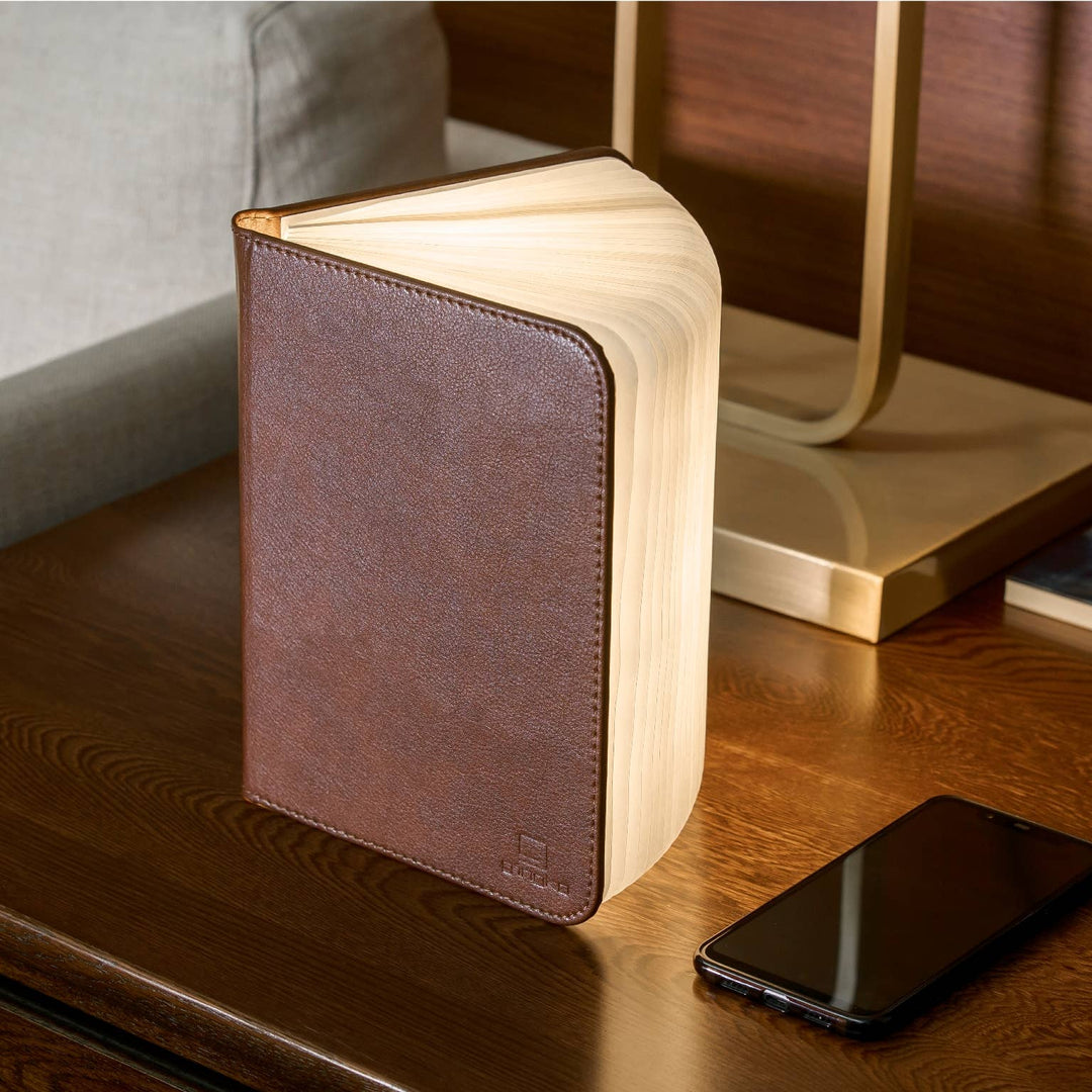 Gingko Design - Bonded Leather Smart Book Light