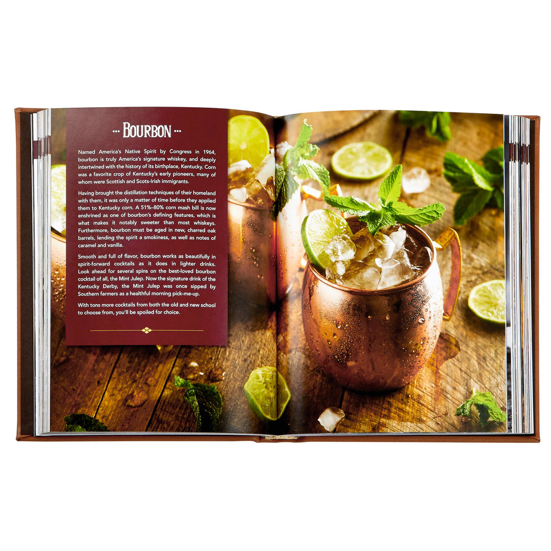 Graphic Image Inc. - Whiskey Cocktails Leatherbound Book