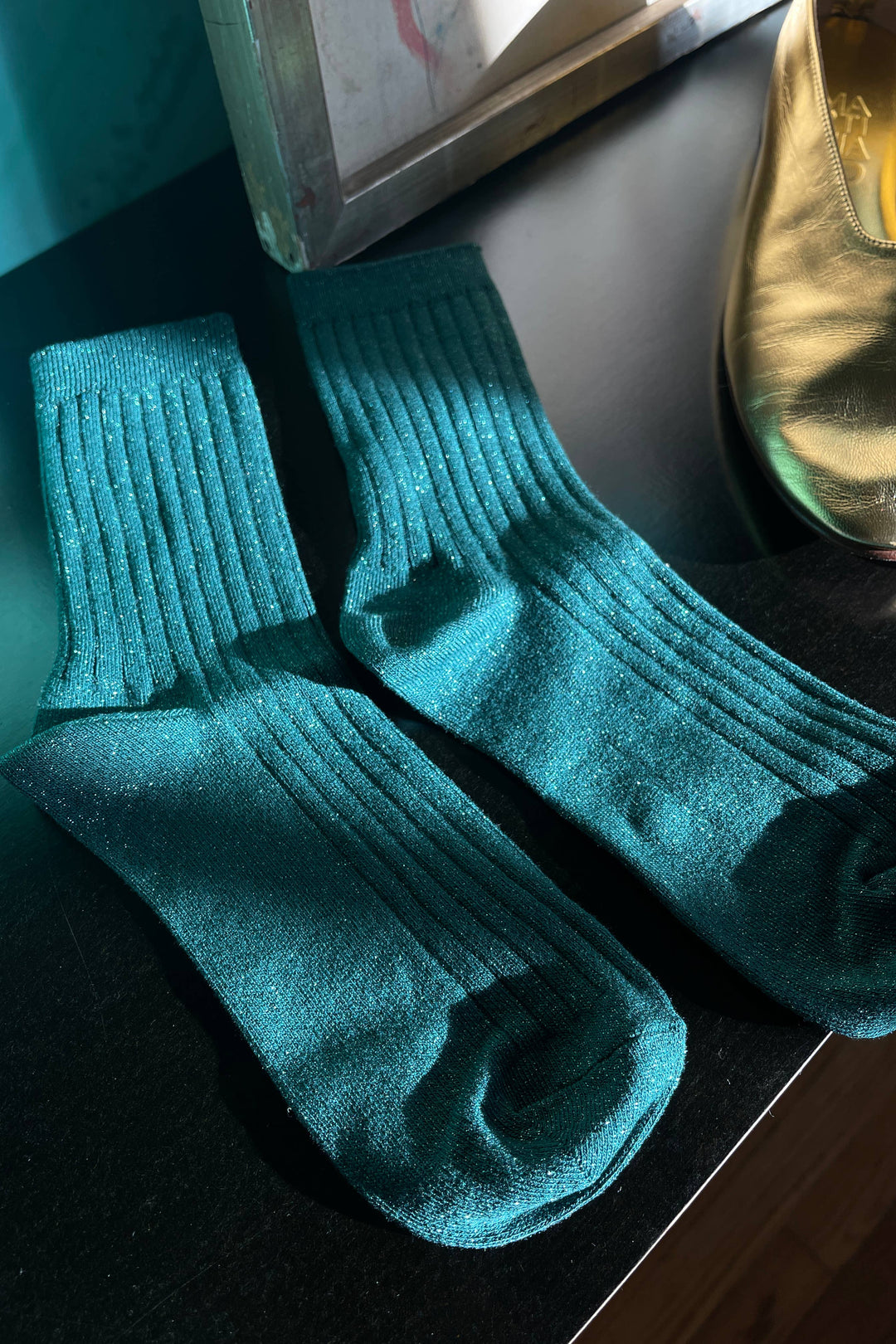 Le Bon Shoppe - Her Socks - Modal Lurex