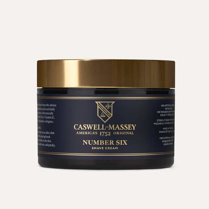 Caswell-Massey - Number Six Natural Men's Shave Cream, Sensitive Skin, 8oz