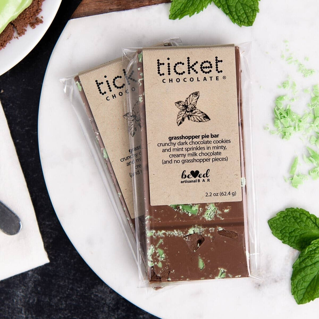 Ticket Chocolate - Artisan Chocolate Bars - Beloved Bars - Chocolate Candy Gift